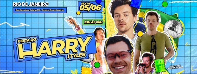 ESTREIA: Festa do Harry Styles no Rio de Janeiro