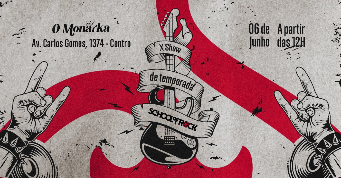 X Show de Temporada - School of Rock Porto Velho