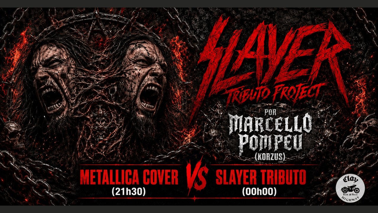 SLAYER TRIBUTO PROJECT COM MARCELO POMPEU (KORZUS)
