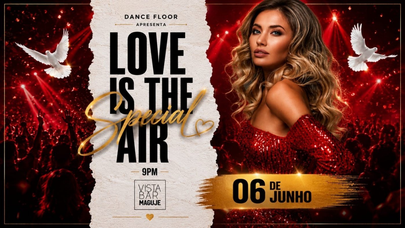 Love Is In The Air - Edição Especial no Maguje