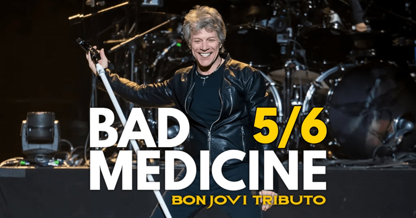 BAD MEDICINE Bon Jovi Tributo em Bangu