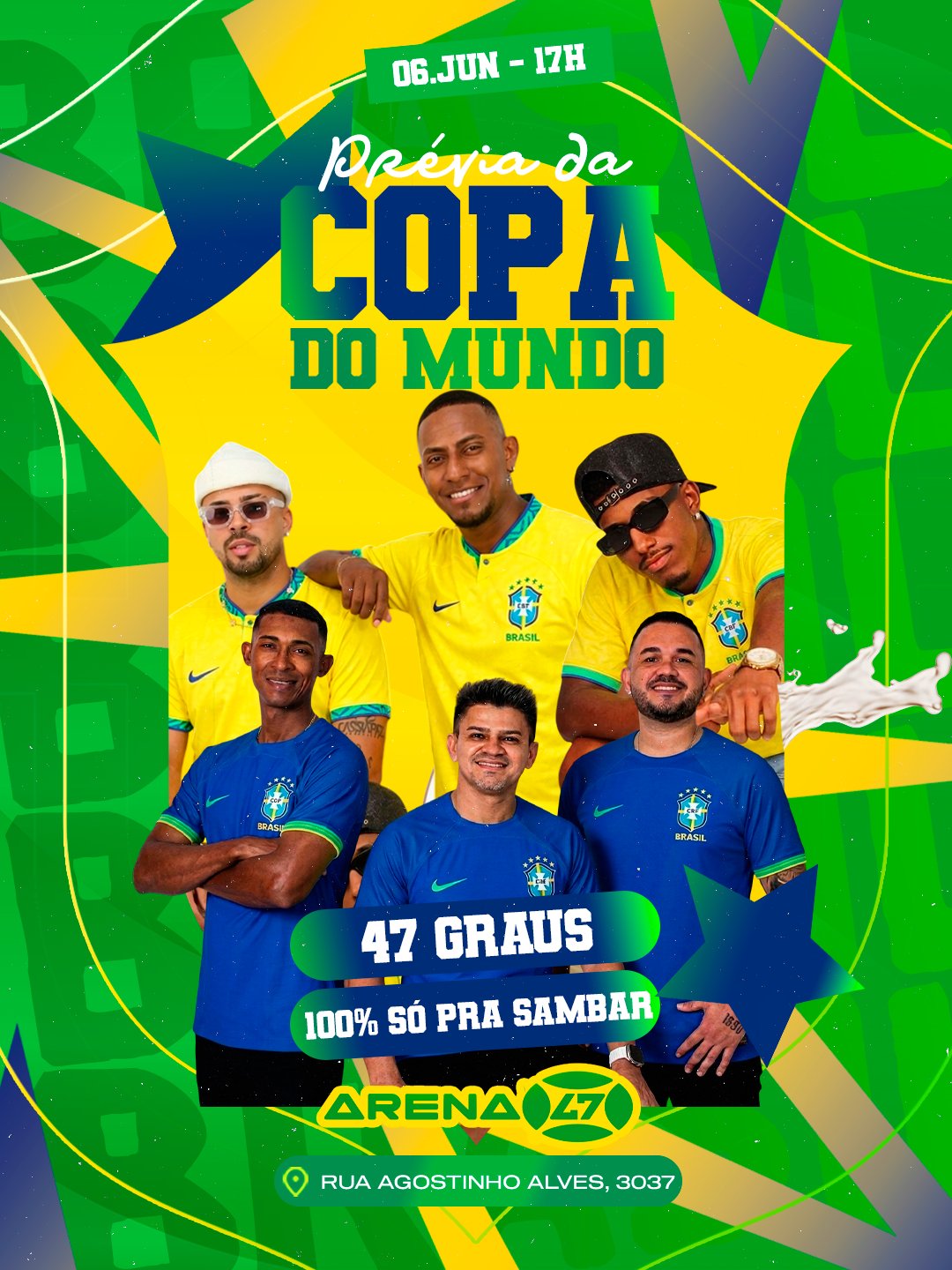 PRÉVIA DA COPA NA ARENA 47