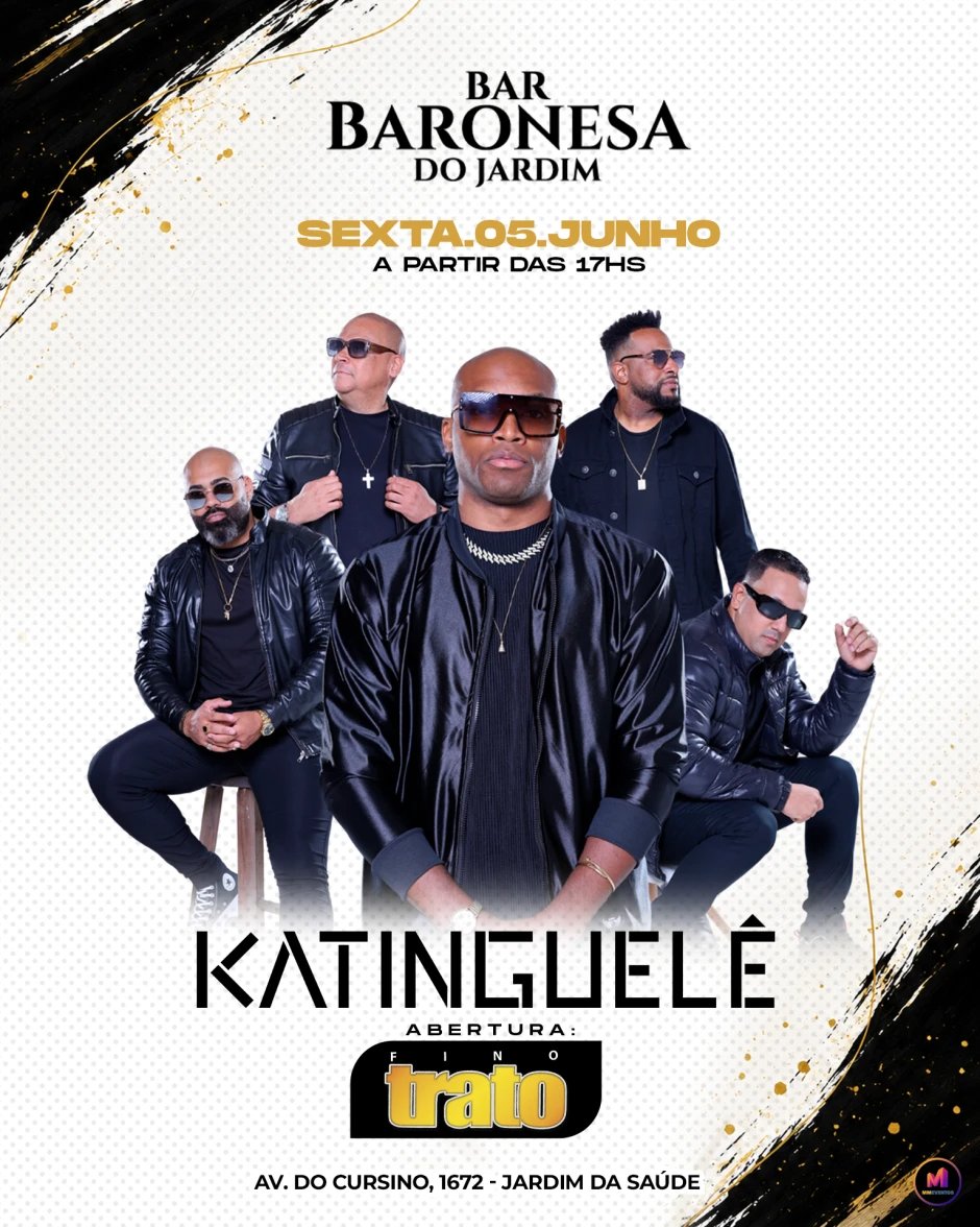 GRUPO KATINGUELÊ - SEXTA 05.06