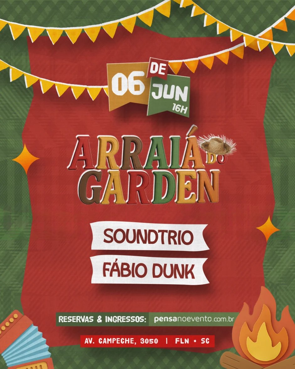Arraiá do Garden