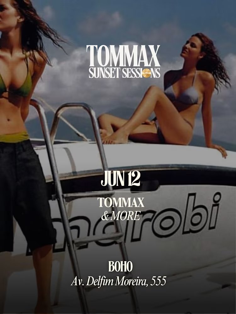 Tommax Sunset Sessions Leblon - 12 Jun