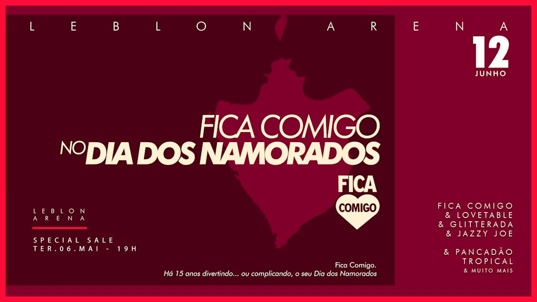 12/06 | Ficacomigo, No Dia Dos Namorados | Leblon Arena