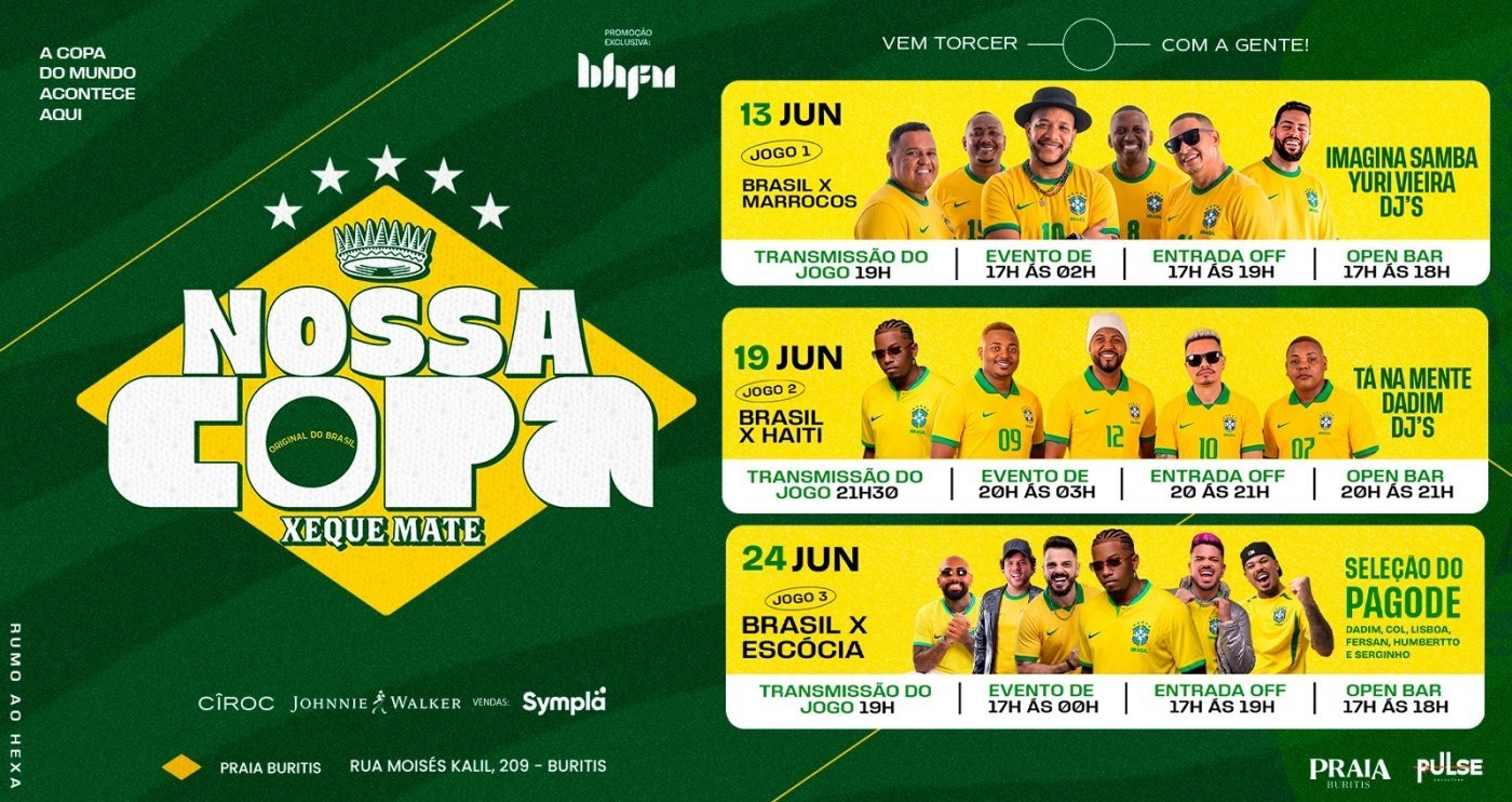 Nossa Copa - Praia Buritis