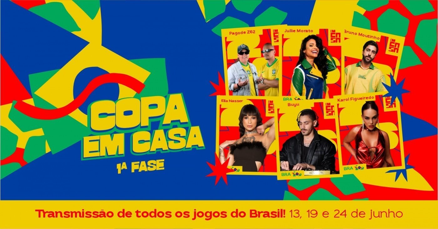 COPA EM CASA - 13/06 BRASIL X MARROCOS | PARQUE DA CIDADE