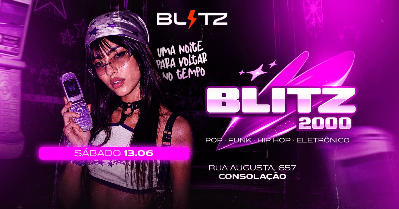 BLITZ 2000 - A FESTA COM OS HITS DOS ANOS 2000!