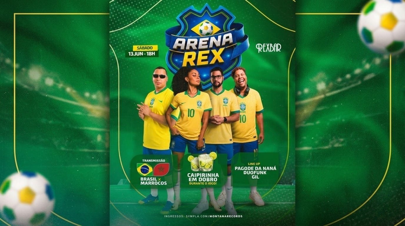 Arena Rex - Brasil x Marrocos
