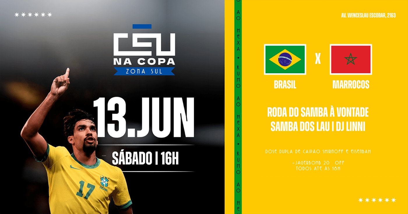 COPA NO CÉU 13/06 - SAMBA DOS LAU + RODA DO SAMBA A VONTADE