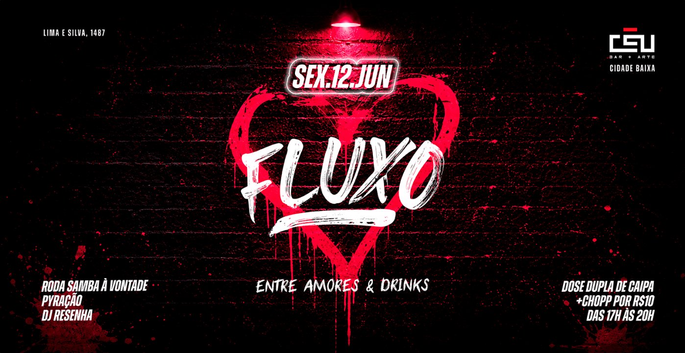 FLUXO no Céu Bar e Arte - 3ª Edição