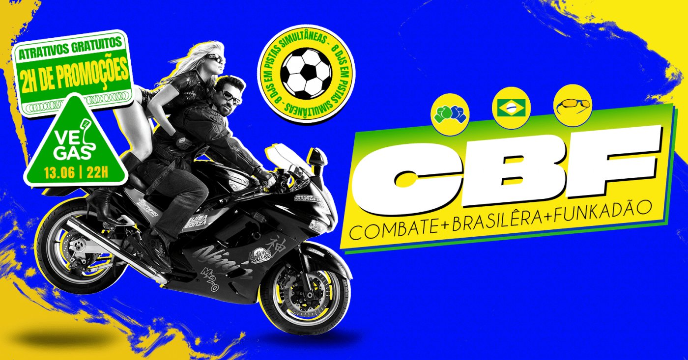 CBF: Combate + Brasilêra + Funkadão