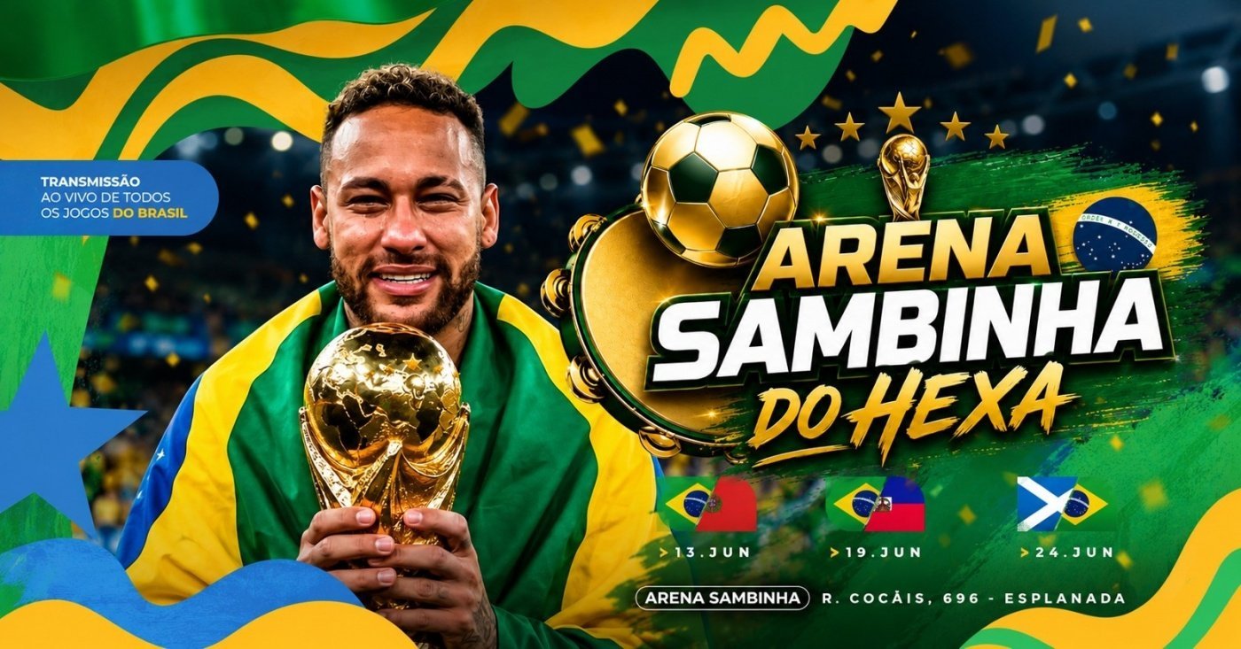 Sambinha do HEXA - TODOS OS JOGOS DO BRASIL