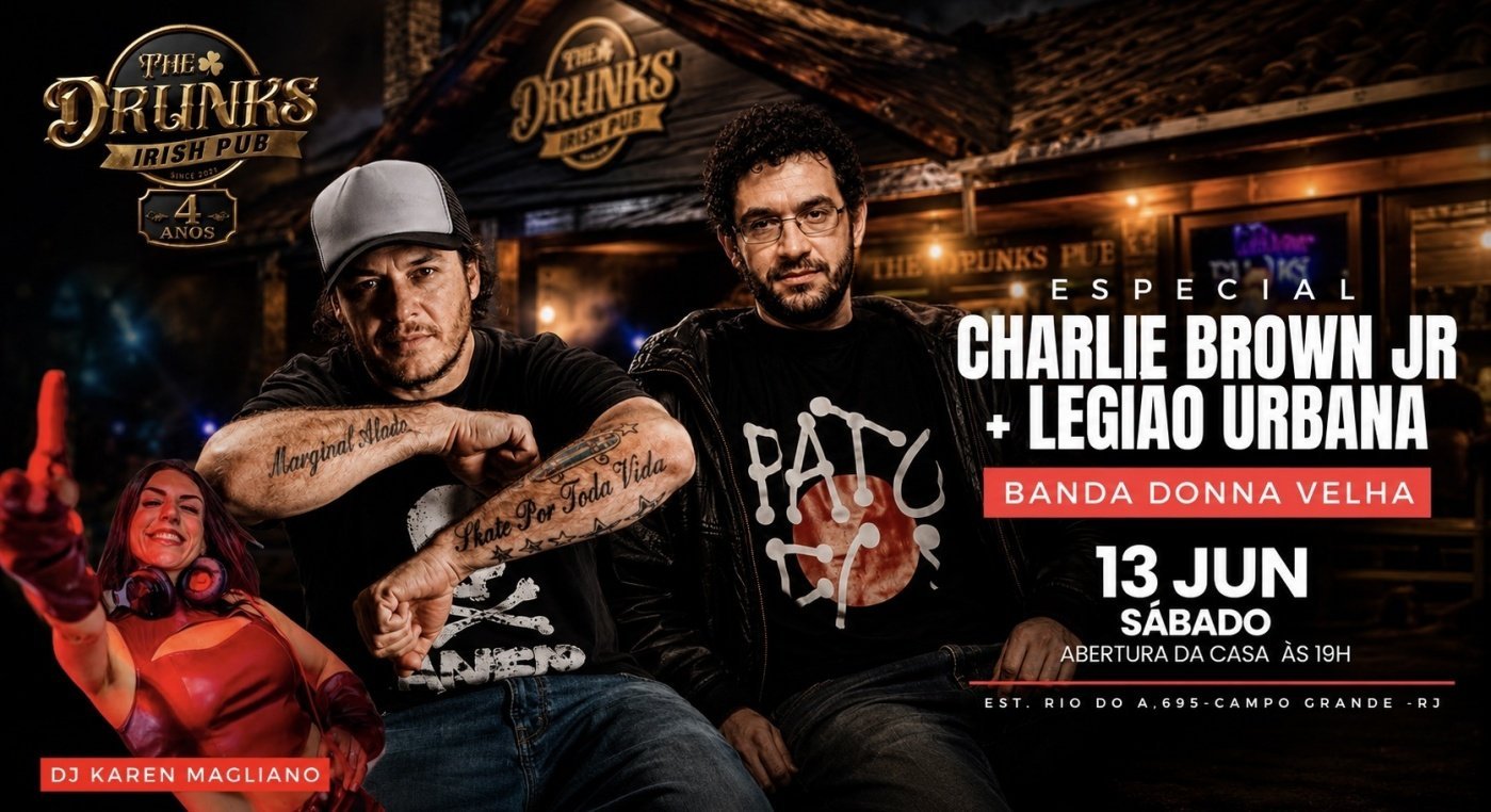 Especial Charlie Brown Jr e Legião Urbana - Banda Donna Velha