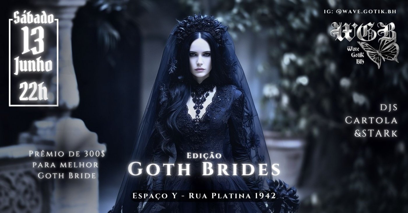 Wave Gotik BH - Goth Brides