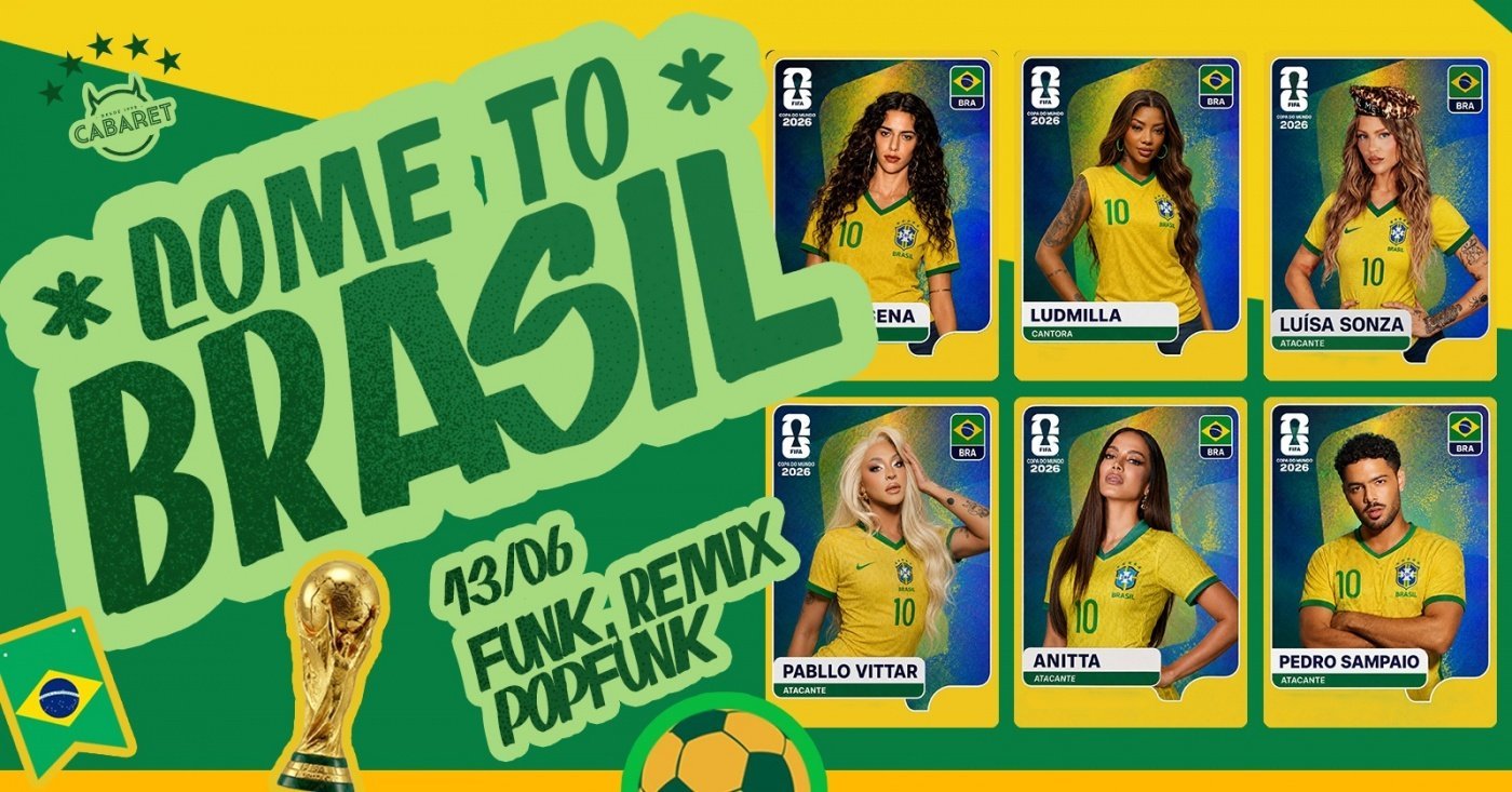 Come to Brasil | 13/06 no CabaretPoa