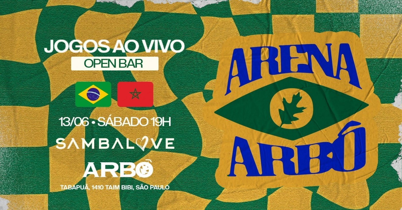 Arena Arbô - Brasil x Marrocos