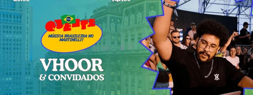 Brasil Quente com Vhoor no Edifício Martinelli! | 20.06