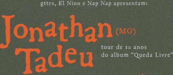 Jonathan Tadeu, Unbelievable Things e Cobre @ Camaleão Cultural