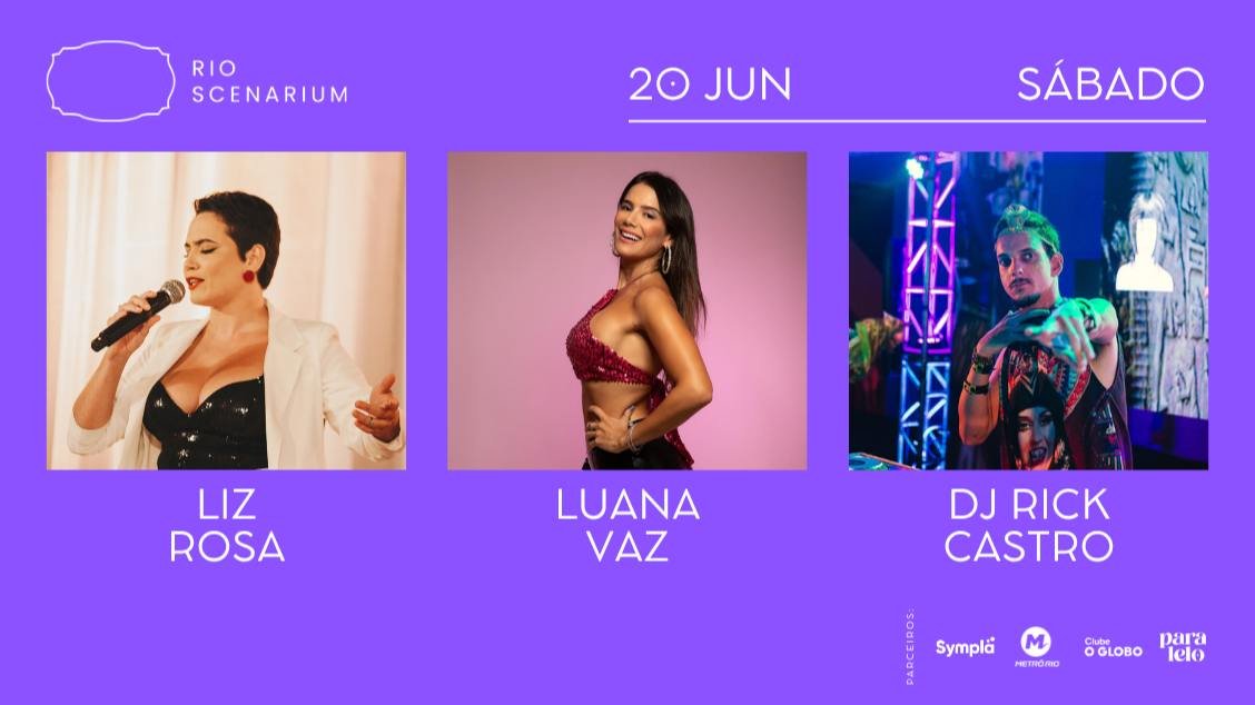Luana Vaz no Rio Scenarium