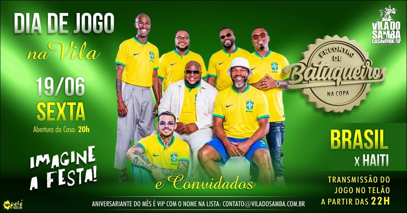 Encontro de Batuqueiros e Convidados na Vila do Samba