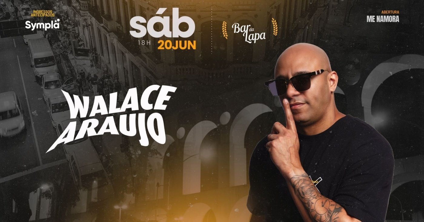 Walace Araujo no Bar da Lapa