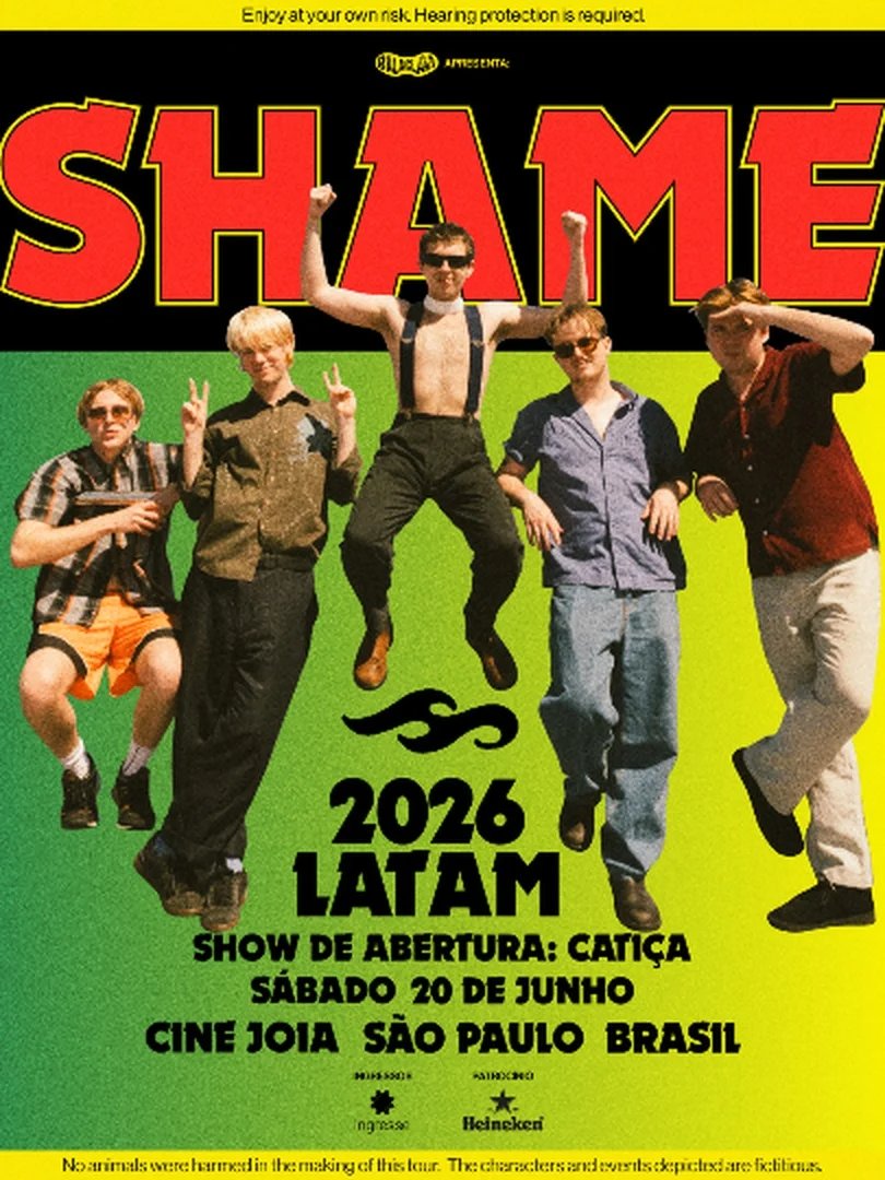 shame (UK) em São Paulo