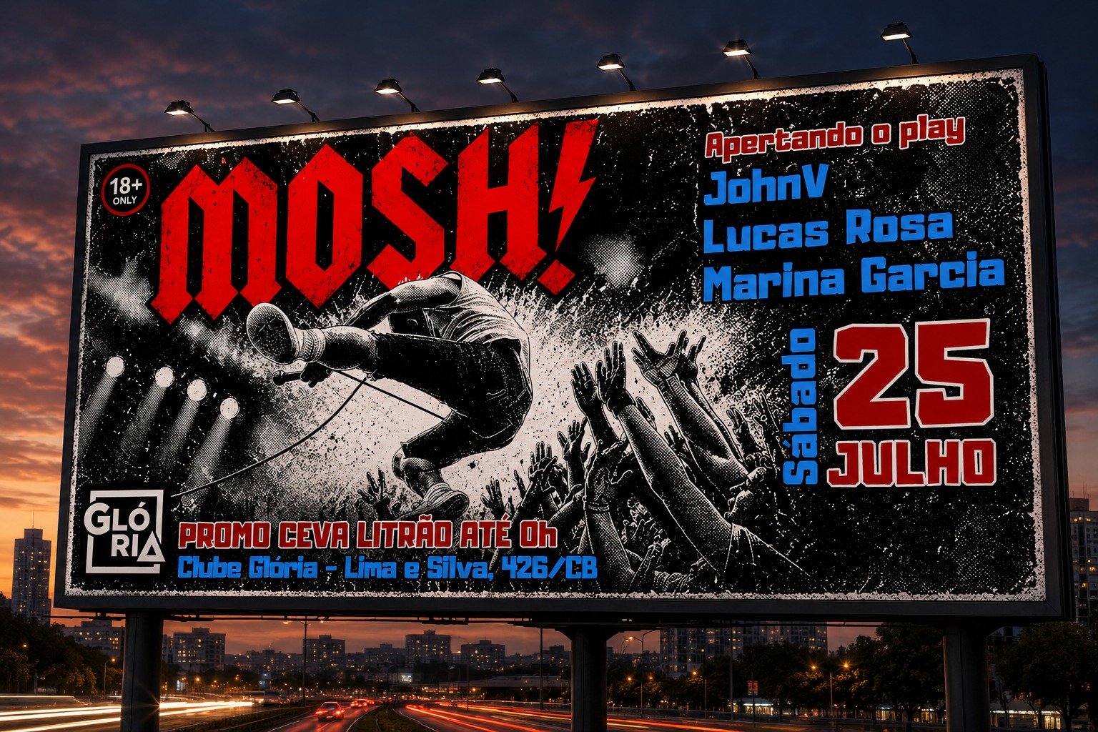 MOSH! Rock pra dançar e bater cabeça!