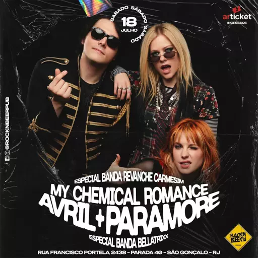 MCR + AVRIL + PARAMORE - ESPECIAL