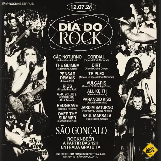 FESTIVAL DE BANDAS - DIA DO ROCK