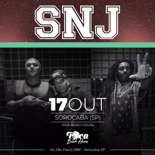 SNJ em Sorocaba - Toca Rap Nacional
