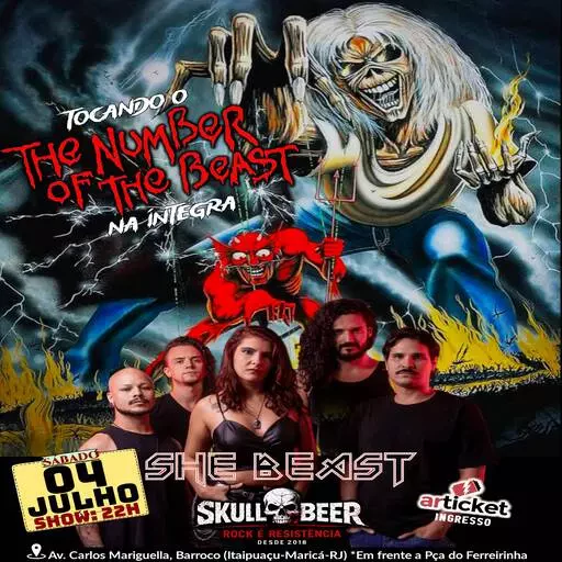 SHE BEAST - IRON MAIDEN TRIBUTE