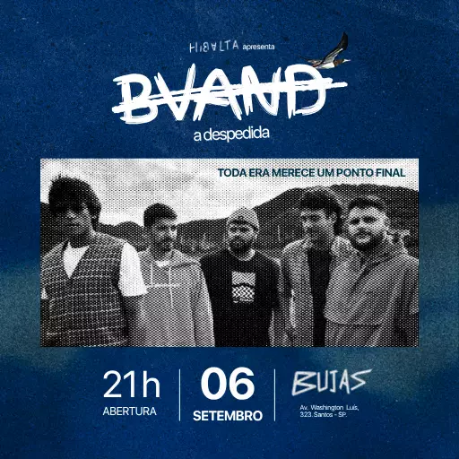 Hibalta em Santos - Despedida BVAND