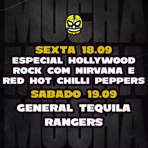 Sexta e Sábado 18 e 19 de setembro