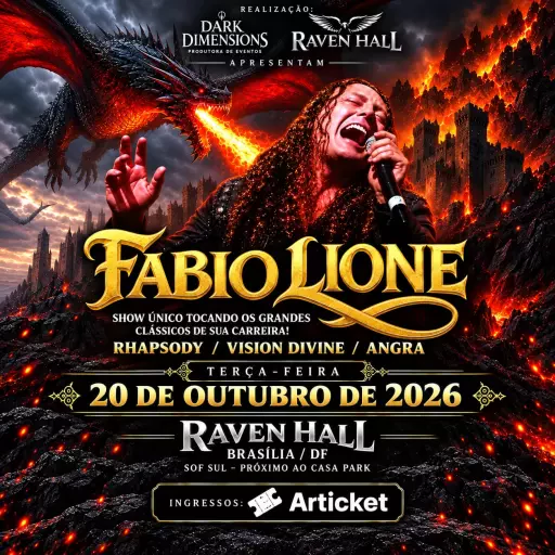 Fabio Lione em Brasília
