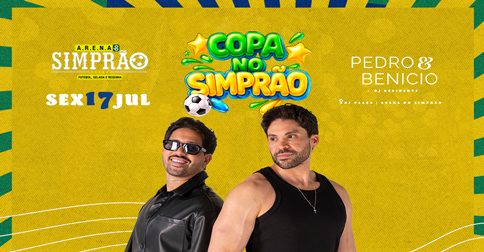 ARENA SIMPRÃO | PEDRO E BENÍCIO