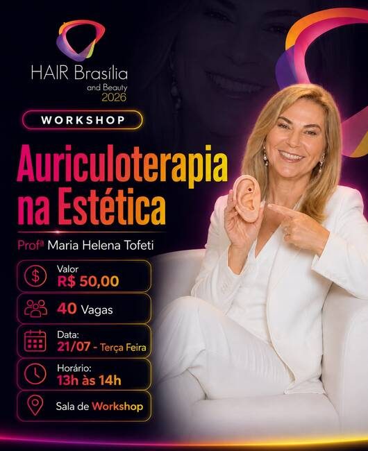 Auriculoterapia na Estética - Professora: Maria Helena Tofeti
