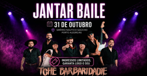 JANTAR BAILE COM O GRUPO TCHÊ BARBARIDADE