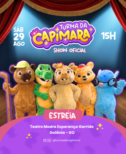 TURMA DA CAPIMARA - TEATRO MADRE ESPERANÇA GARRIDO
