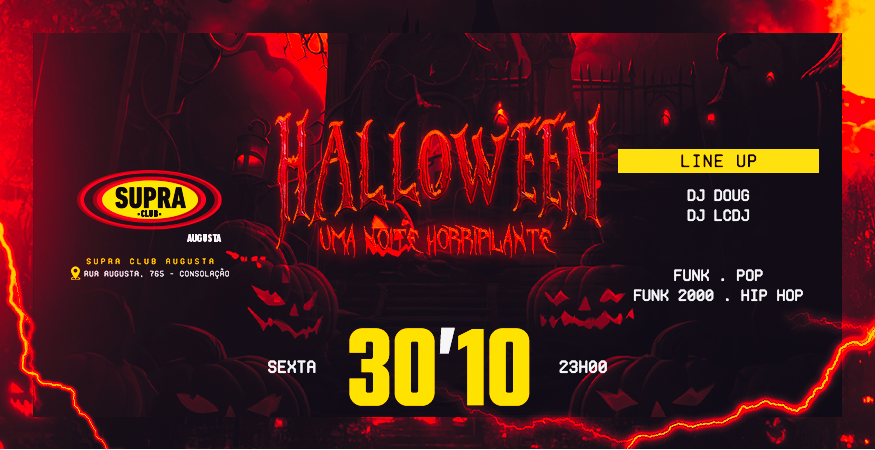 Supra Augusta | Halloween | Sexta 30/10
