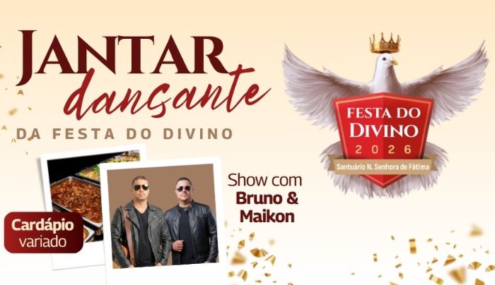 Jantar Dançante da Festa do Divino 2026