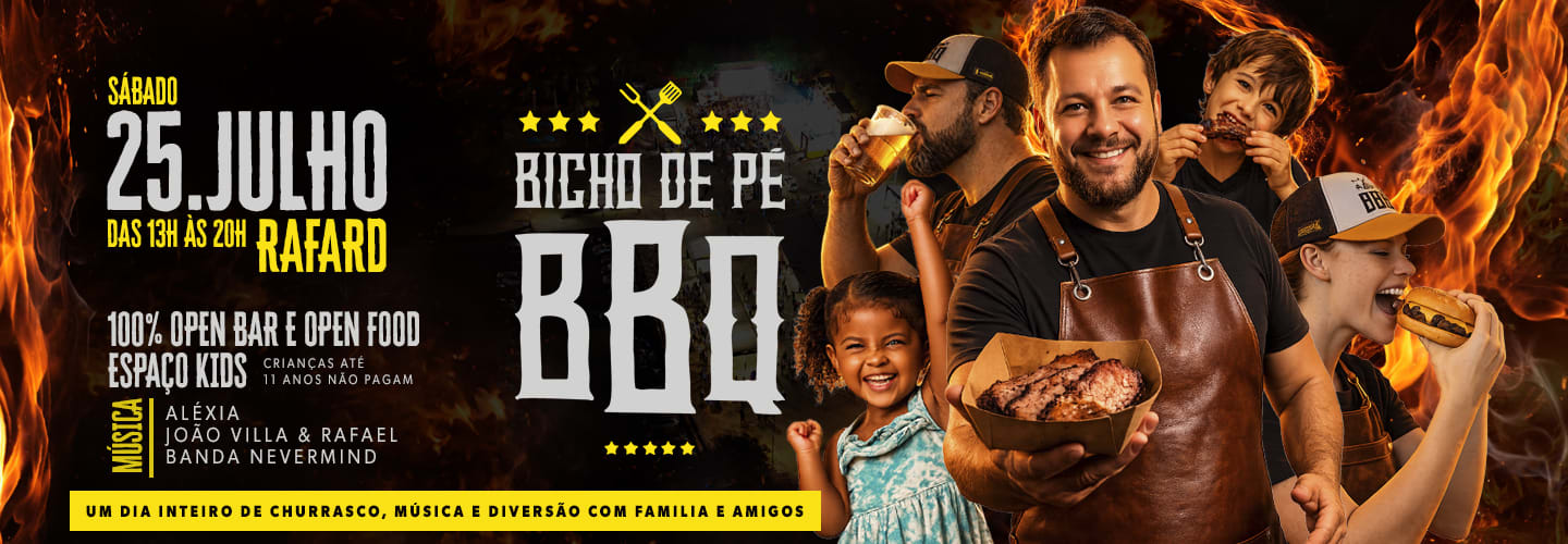 Bicho de Pé BBQ 6ª Ed.