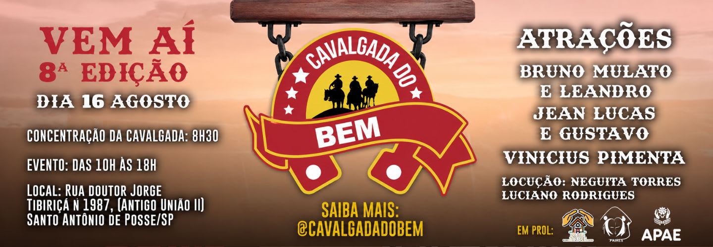 8ª Cavalgada do Bem