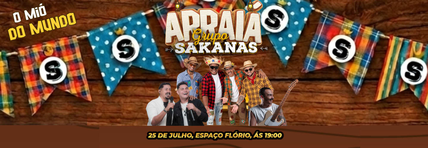 Arraiá do Sakanas