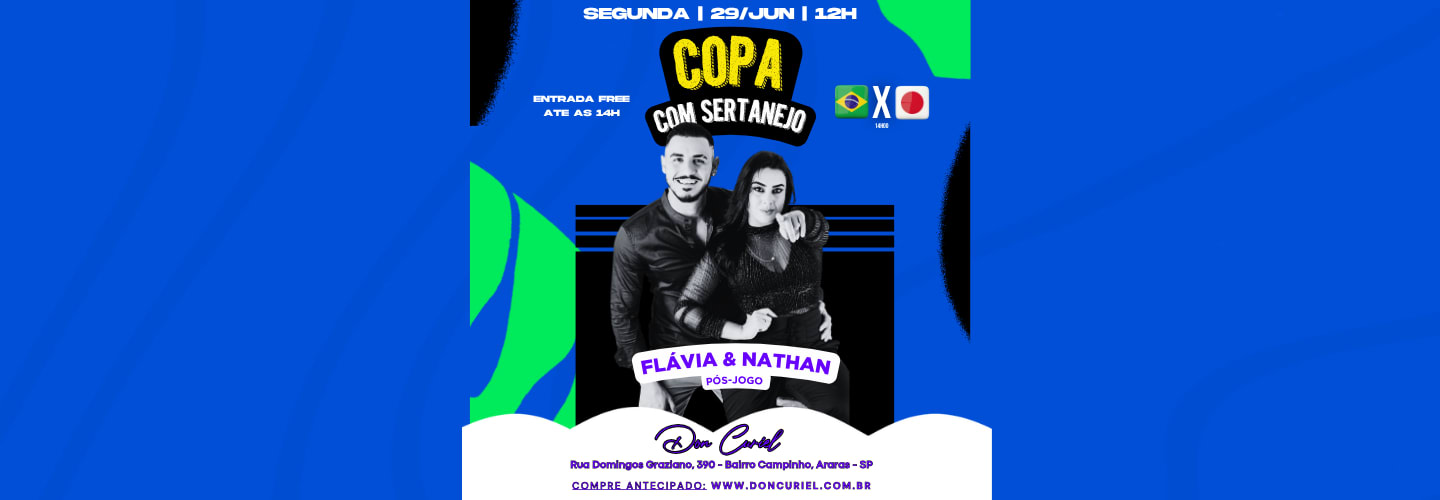 🟡🟢 SEGUNDOU NA COPA | FLÁVIA & NATHAN