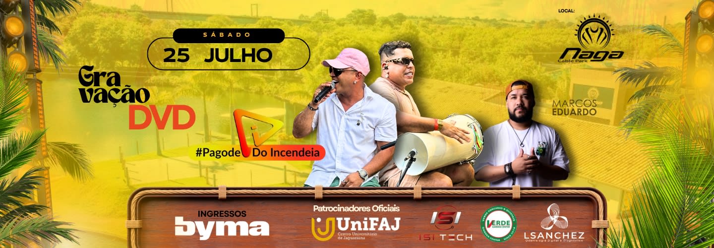 GRAVAÇÃO DVD #PAGODEDOINCENDEIA