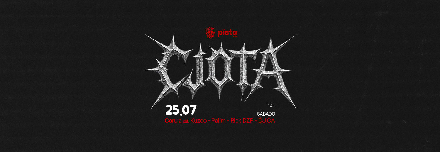 GROOVE SESSIONS: CJOTA NO PISTA