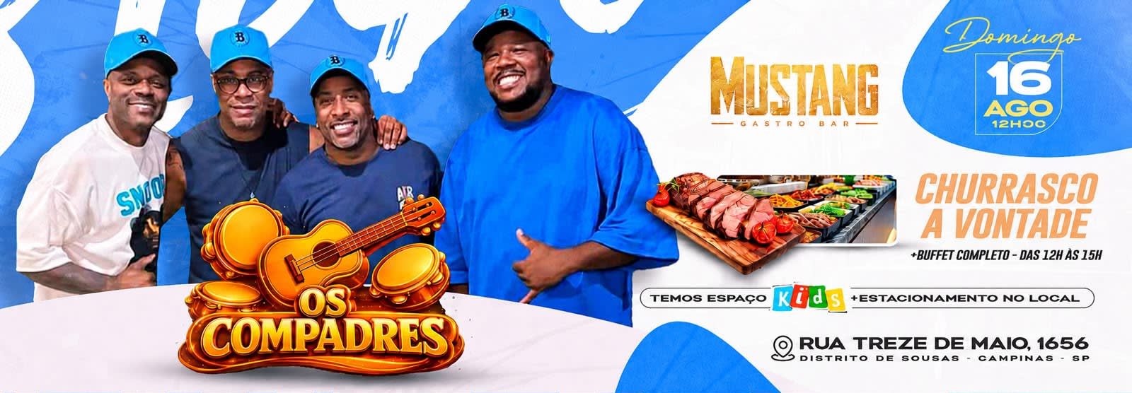 CHURRASCO - OS COMPADRES