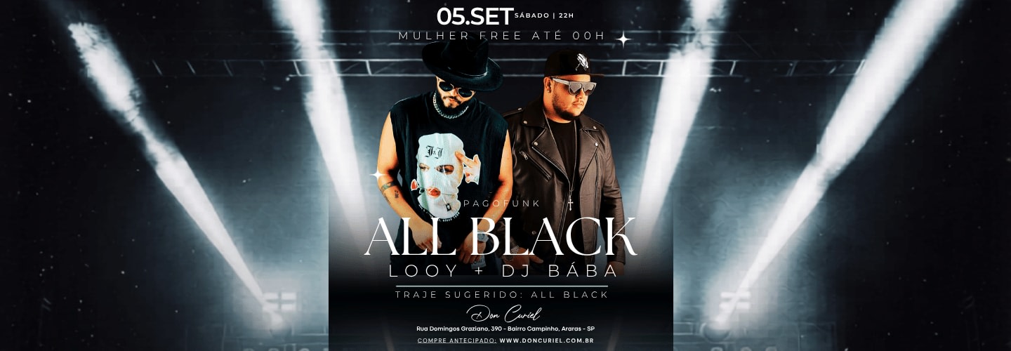 PAGOFUNK -- ALL BLACK | LOOY EMERSON & DJ BABA 🔞